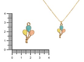Dije Esmaltado Globo 2652
